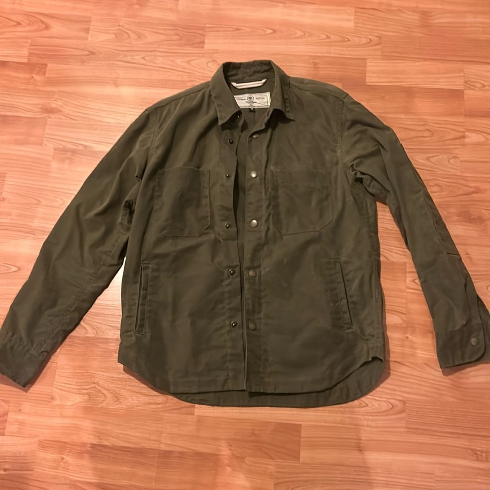 Rogue territory RGT service shirt waxed olived small